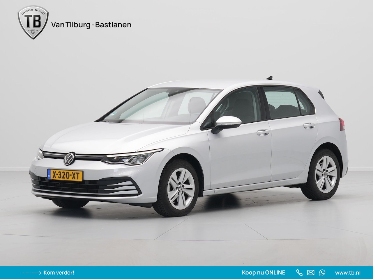 Volkswagen Golf - 1.0 eTSI 110pk DSG Life Business Navigatie Stoelverwarming Clima Acc - AutoWereld.nl