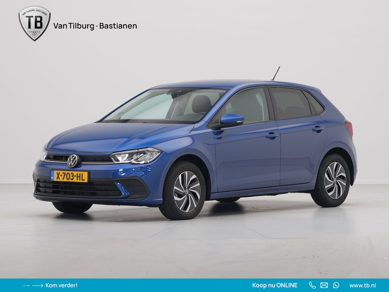 Volkswagen Polo - 1.0 TSI 95pk DSG Life Navigatie Clima Acc Pdc - AutoWereld.nl