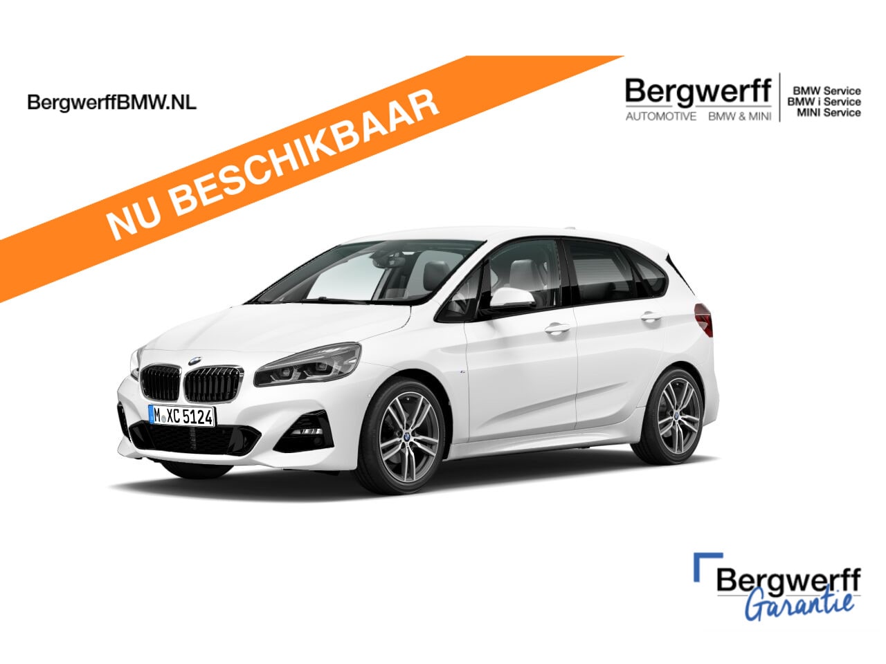 BMW 2-serie Active Tourer - 218i M-Sport - Head-Up - Hifi - Stoelverwarming - LED - AutoWereld.nl