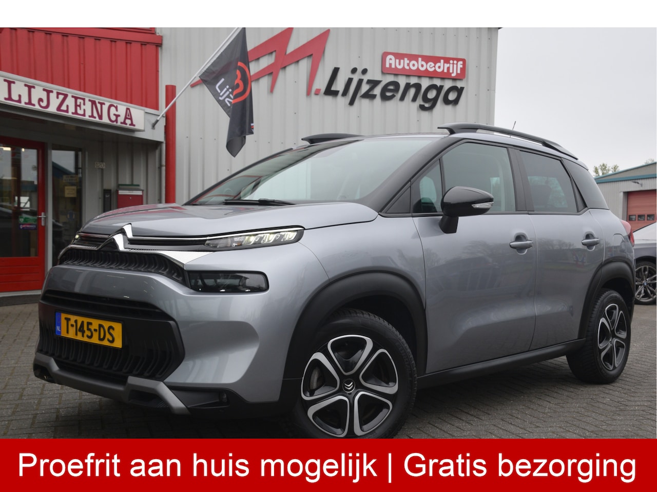 Citroën C3 Aircross - 1.2 PureTech Shine Navi | Carplay | Leer | Trekhaak |  Bluetooth | PDC | Cruise - AutoWereld.nl