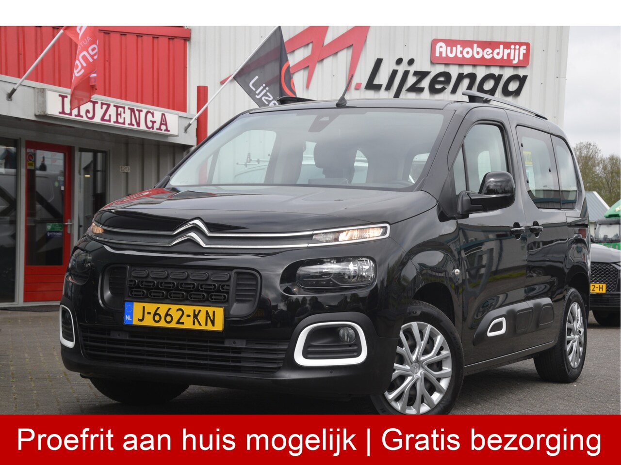 Citroën Berlingo - 1.2 PureTech Feel Carplay | Clima | PDC | Navi | DAB | Cruise | Bluetooth - AutoWereld.nl