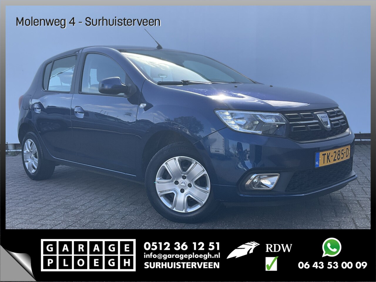 Dacia Sandero - 0.9 TCe Laureate Nav/Cruise Dab Voll.Onderhouden 49726KM NAP! - AutoWereld.nl