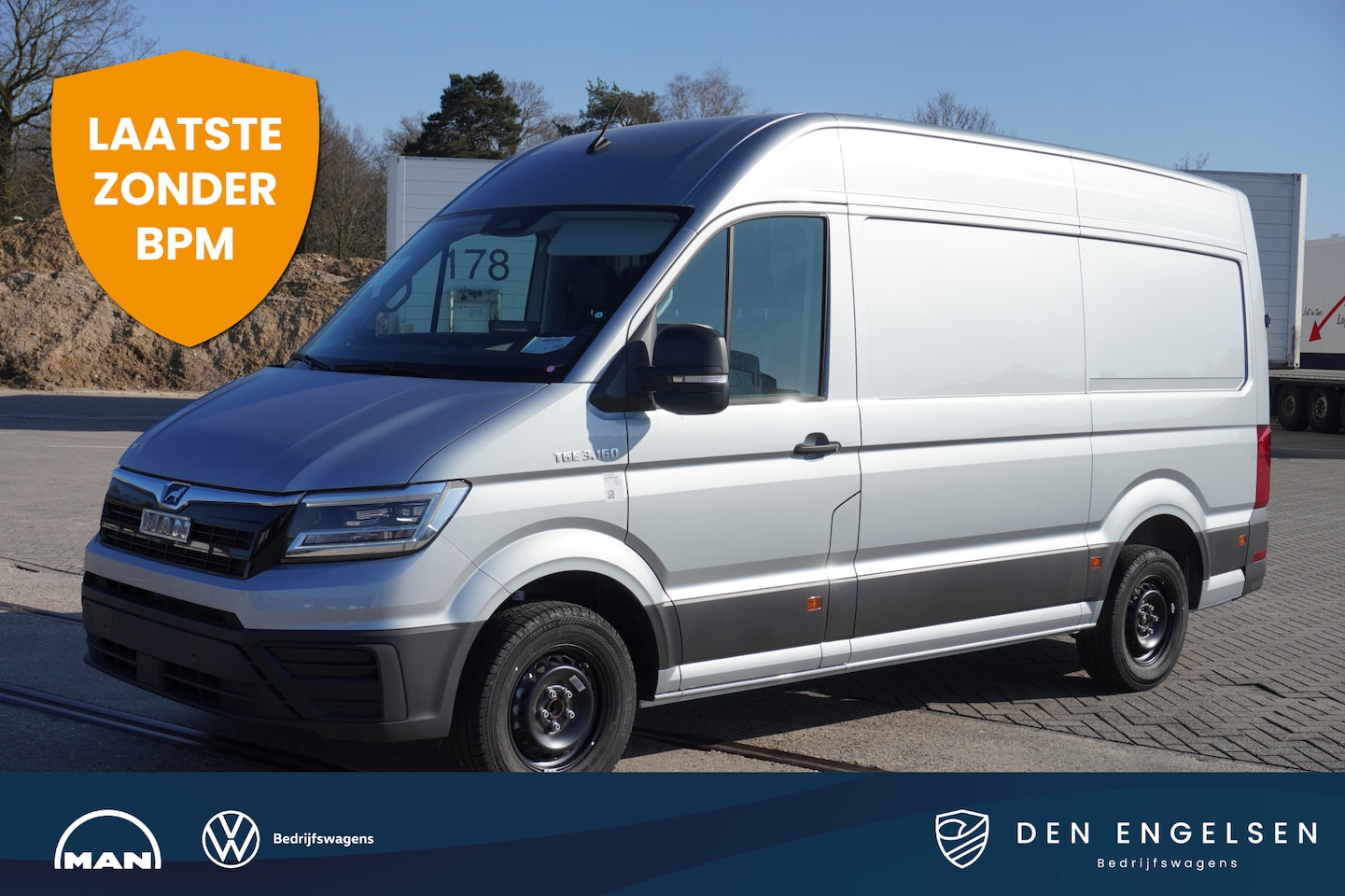 MAN TGE - 3.160 L3H3 6H FACELIFT 3.500KG TREKGEWICHT! | LED | NAVI | TREKHAAK | CAMERA | PARKEERSENS - AutoWereld.nl