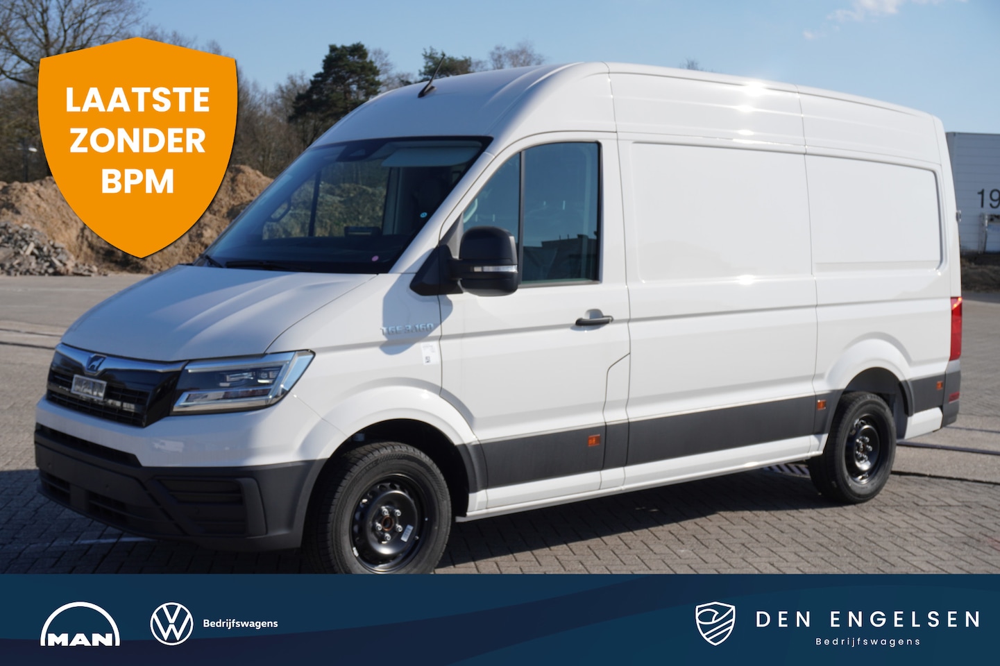 MAN TGE - 3.160 L3H3 6H FACELIFT 3.500KG TREKGEWICHT! | LED | NAVI | TREKHAAK | CAMERA | PARKEERSENS - AutoWereld.nl