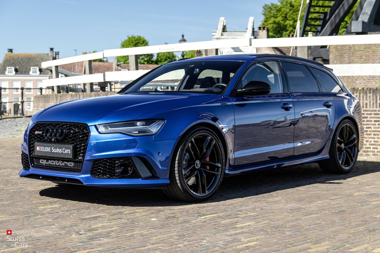 Audi A6 Avant - RS6 Performance Quattro Pro Line Plus|Pano.|B&O|Carbon int.|Sepang Blauw - AutoWereld.nl