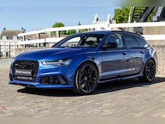 Audi A6 Avant - RS6 Performance Quattro Pro Line Plus|Pano.|B&O|Carbon int.|Sepang Blauw