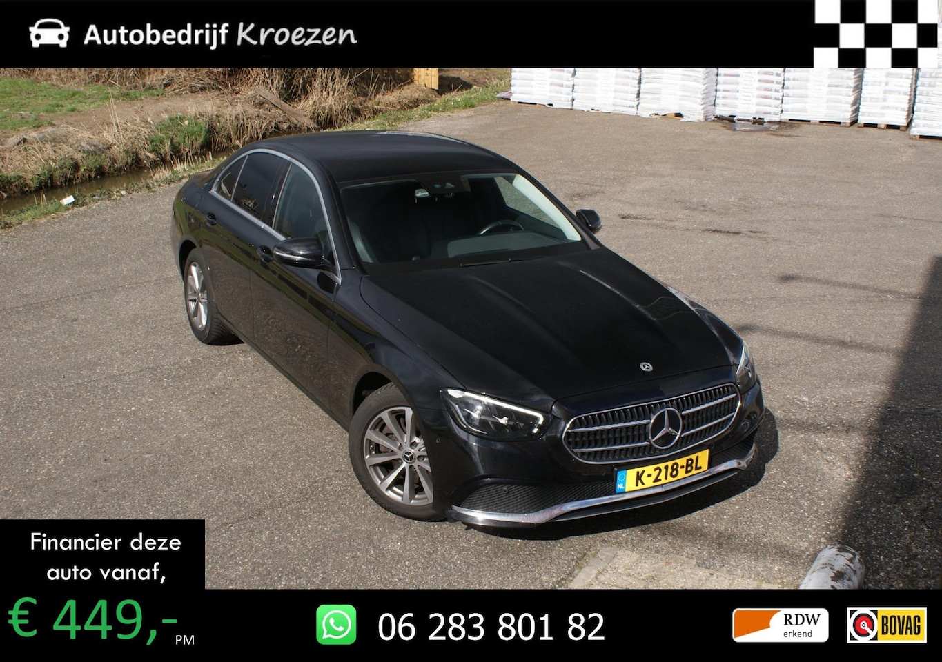Mercedes-Benz E-klasse - 200 Business Solution | Facelift model| Wide Screen | Sfeer | - AutoWereld.nl