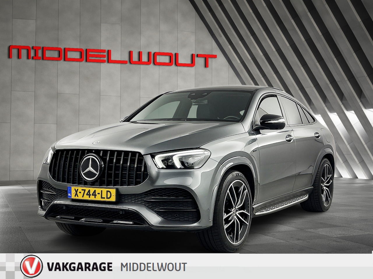 Mercedes-Benz GLE-Klasse Coupé - 350 de 4MATIC Premium Plus/AMG/Full Options/Night Pakk/22" - AutoWereld.nl