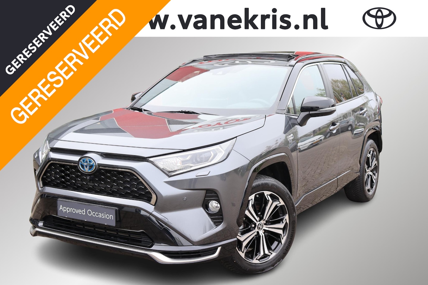 Toyota RAV4 - 2.5 Plug-in Hybrid AWD Bi-Tone Plus Panodak , Trekhaak - AutoWereld.nl