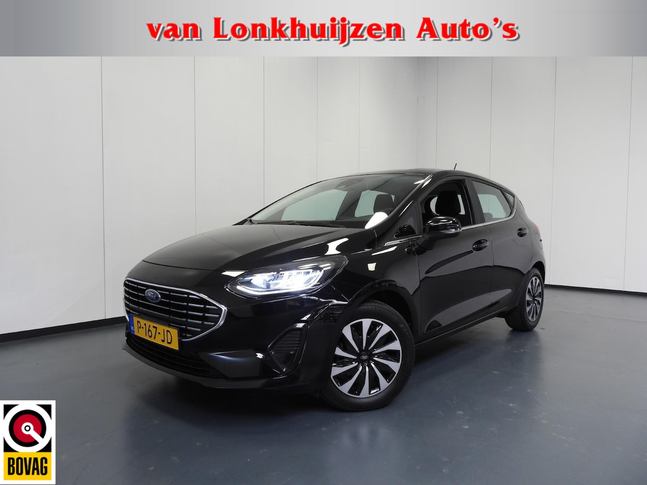 Ford Fiesta - 1.0 EcoBoost Hybrid Titanium NAVI/CLIMA/CRUISE/LED/LMV! - AutoWereld.nl