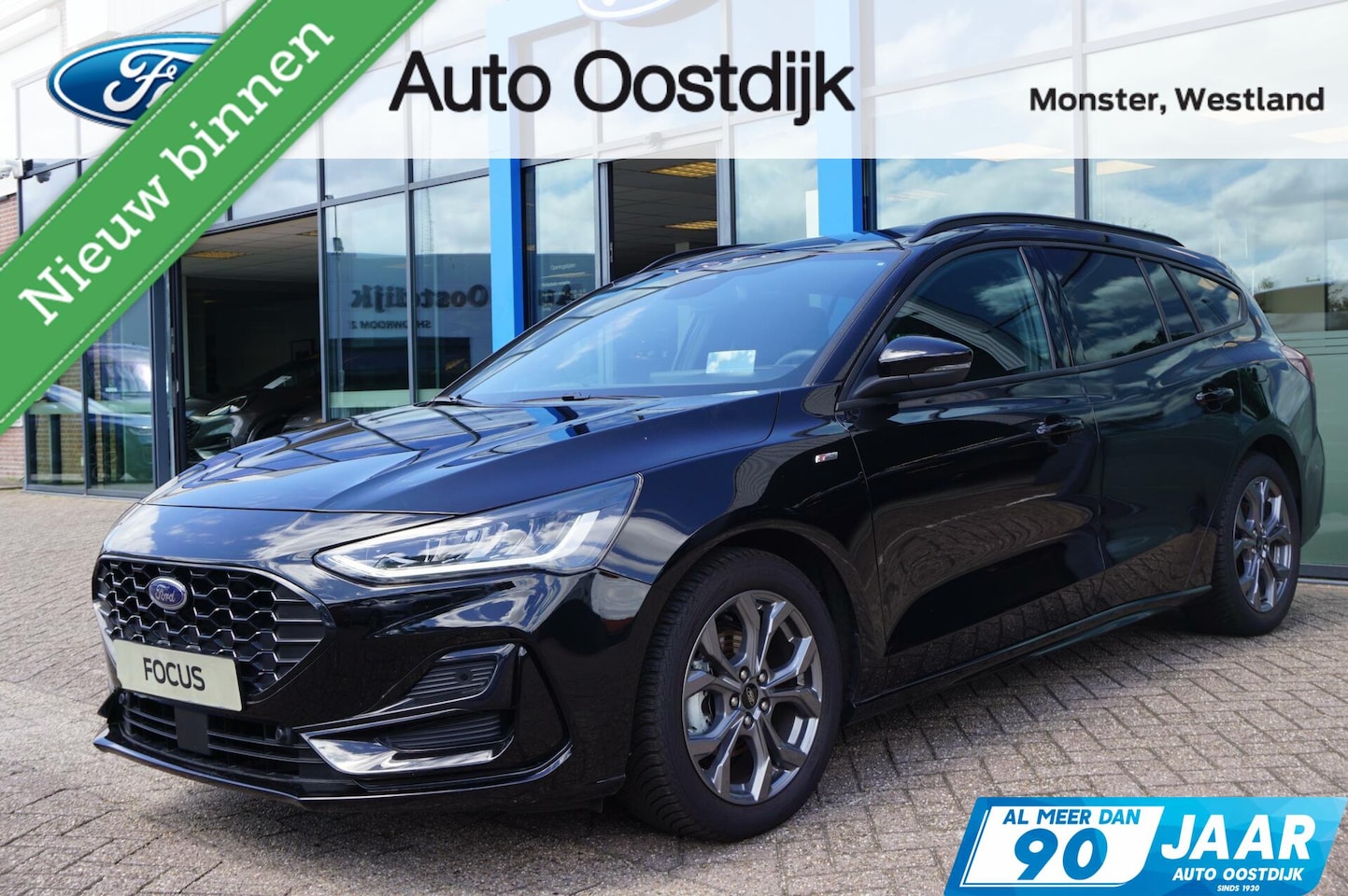 Ford Focus Wagon - 1.0 EcoBoost Hybrid ST Line 125PK Automaat Winterpack SYNC4 Cruise Navi Camera Climate Par - AutoWereld.nl