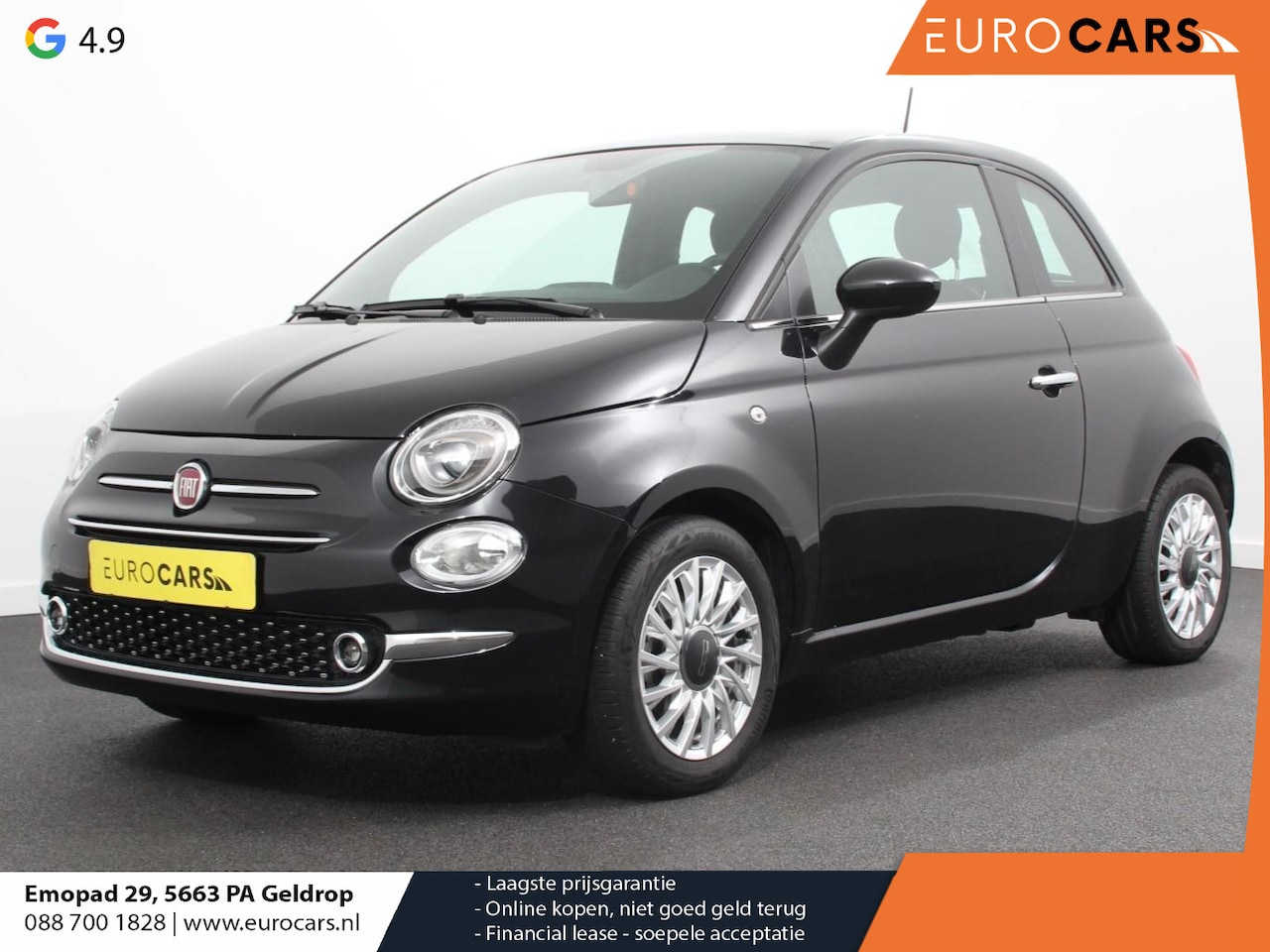 Fiat 500 - 1.0 Hybrid Dolcevita Finale Panorama dak Control Climate Control Parkeer Sensoren  Lichtme - AutoWereld.nl