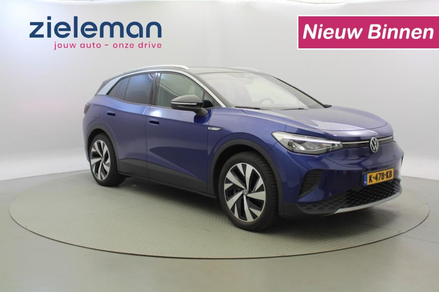 Volkswagen ID.4 - First 77 kWh - Half leer, Carplay, Camera, Stoelverw - AutoWereld.nl