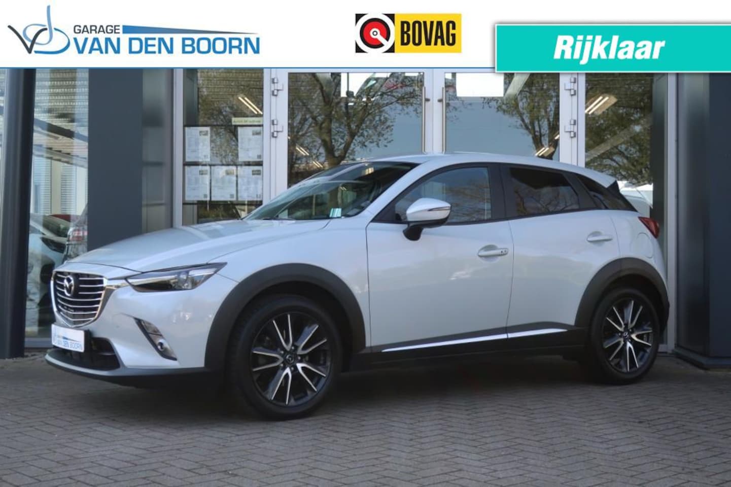 Mazda CX-3 - 2.0 SKYACTIV-G, Afn. Trekhaak, Navi, Clima, Keyless, etc. - AutoWereld.nl