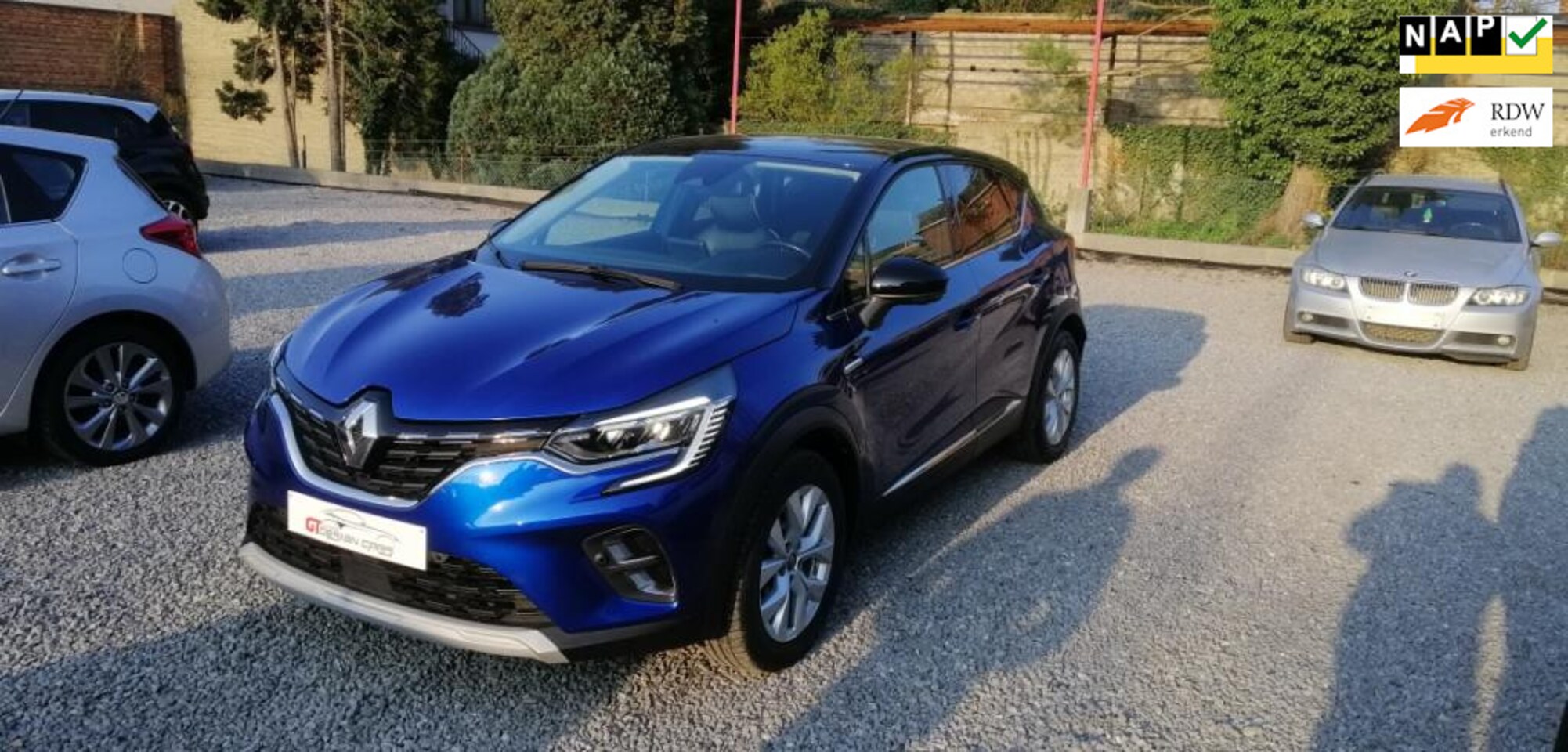Renault Captur - 1.3 TCe 130 Intens trekhaak, zwart dak, deels leder, navi - AutoWereld.nl