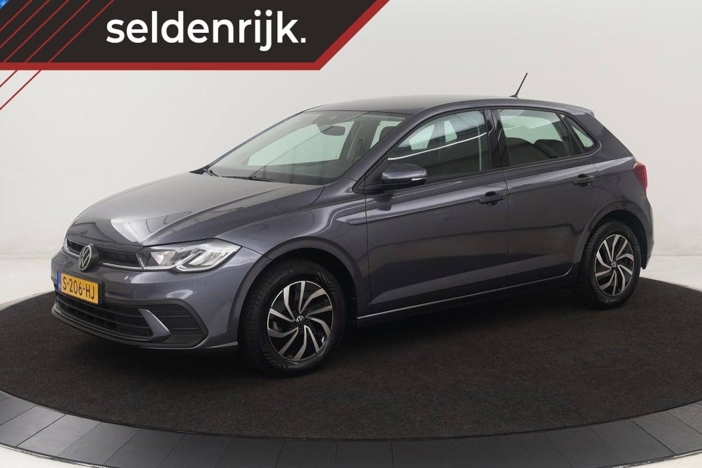 Volkswagen Polo - 1.0 TSI Life | Carplay | Navigatie | Full LED | Adaptive cruise | Airco | Parkeerhulp | DA - AutoWereld.nl