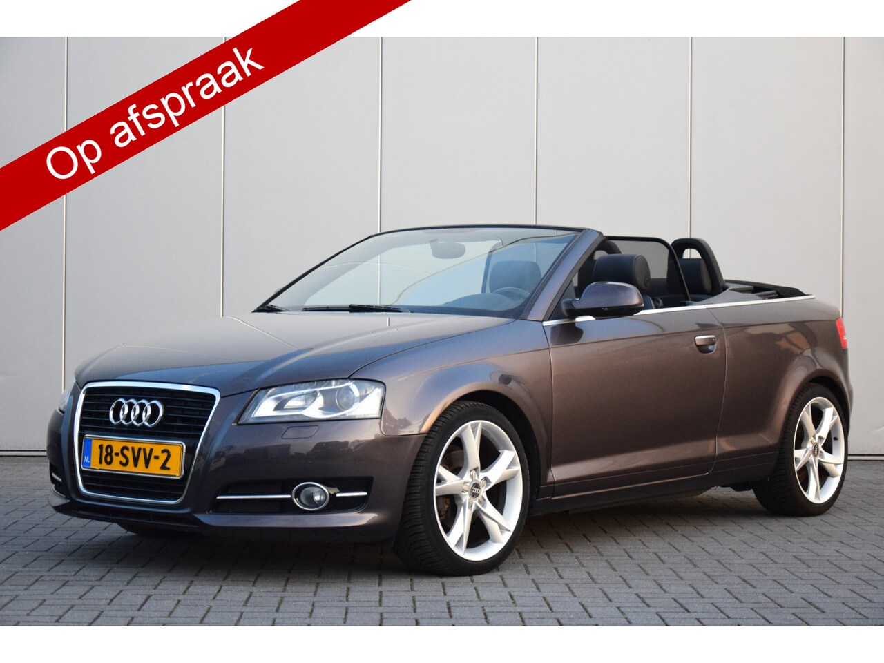 Audi A3 Cabriolet - 2.0 TDI Ambition Pro Line Business S-Line Navi Stoelverwarming Ecc Cruise 109dkm! - AutoWereld.nl