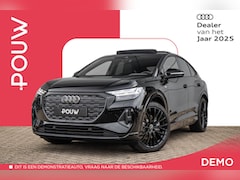 Audi Q4 Sportback e-tron - 45 286pk quattro S Edition 82 kWh | Panoramadak | Zwart Optiek Pakket | Getint Glas
