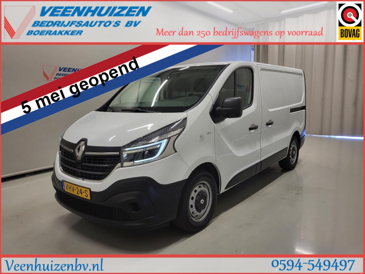Renault Trafic - 2.0dCi 120pk 2X Schuifdeur Trekhaak Euro 6! - AutoWereld.nl
