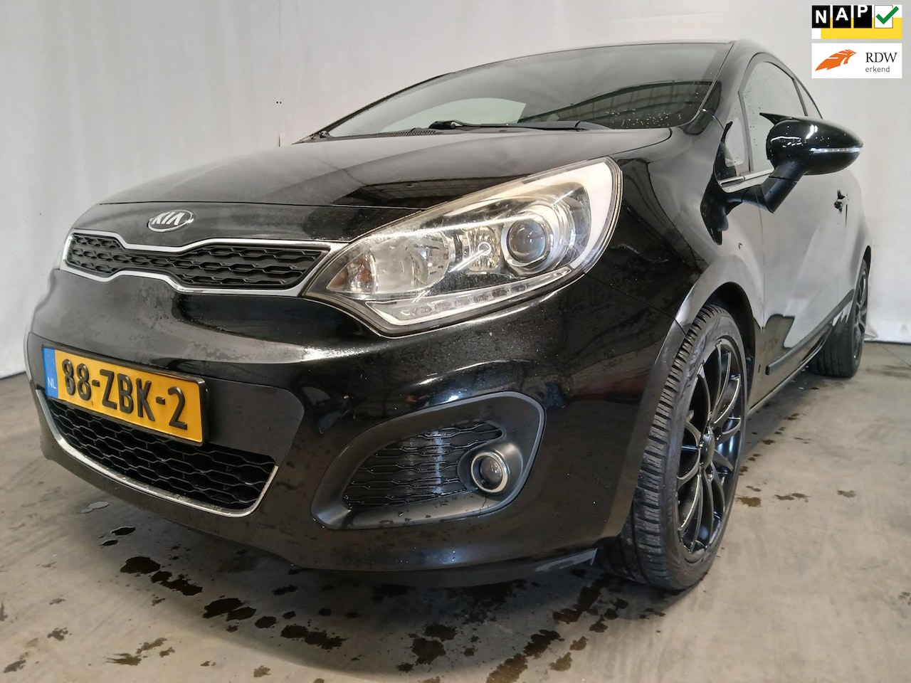 Kia Rio - 1.2 CVVT Super Pack - Airco - Verbruikt Olie - Schade - AutoWereld.nl