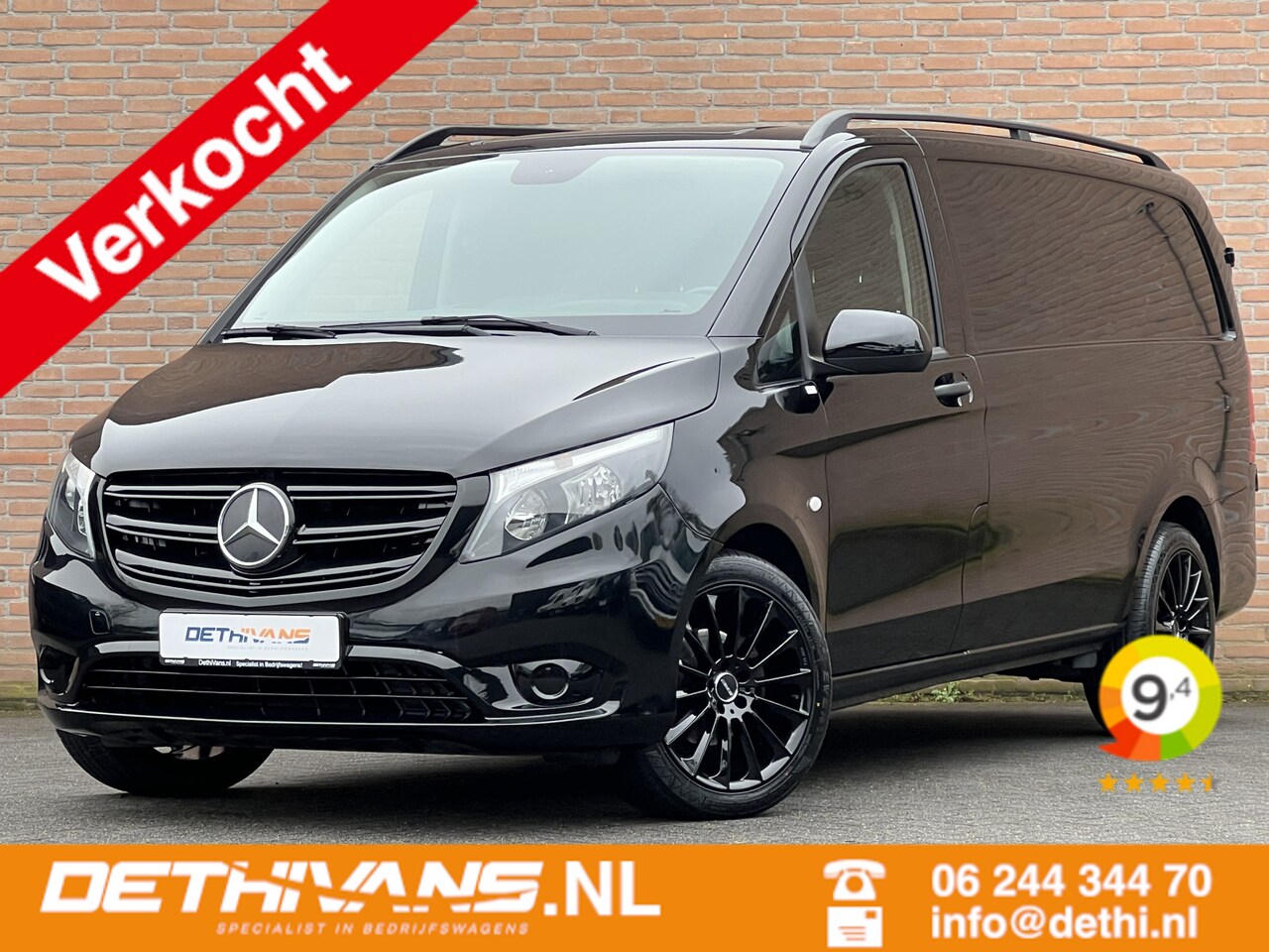 Mercedes-Benz Vito - 114CDI 136PK Lang 9G-Tronic / Distronic / Trekhaak 2.500kg - AutoWereld.nl