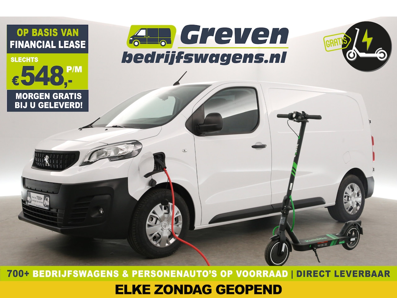 Peugeot e-Expert - L2H1 75 KW/H | NIEUW! | Gratis E-Step | Elektrisch Automaat | EMISSIEVRIJE ZONE | 360 Came - AutoWereld.nl