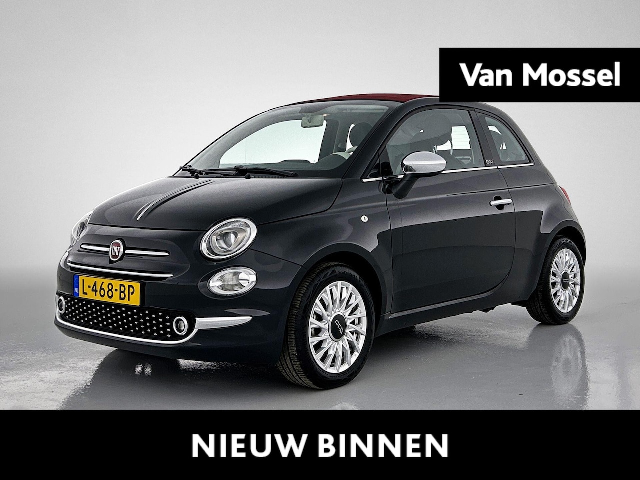Fiat 500 C - 1.0 Hybrid Star | APPLE CARPLAY | DIGITALE COCKPIT | LEDER | AIRCO | - AutoWereld.nl