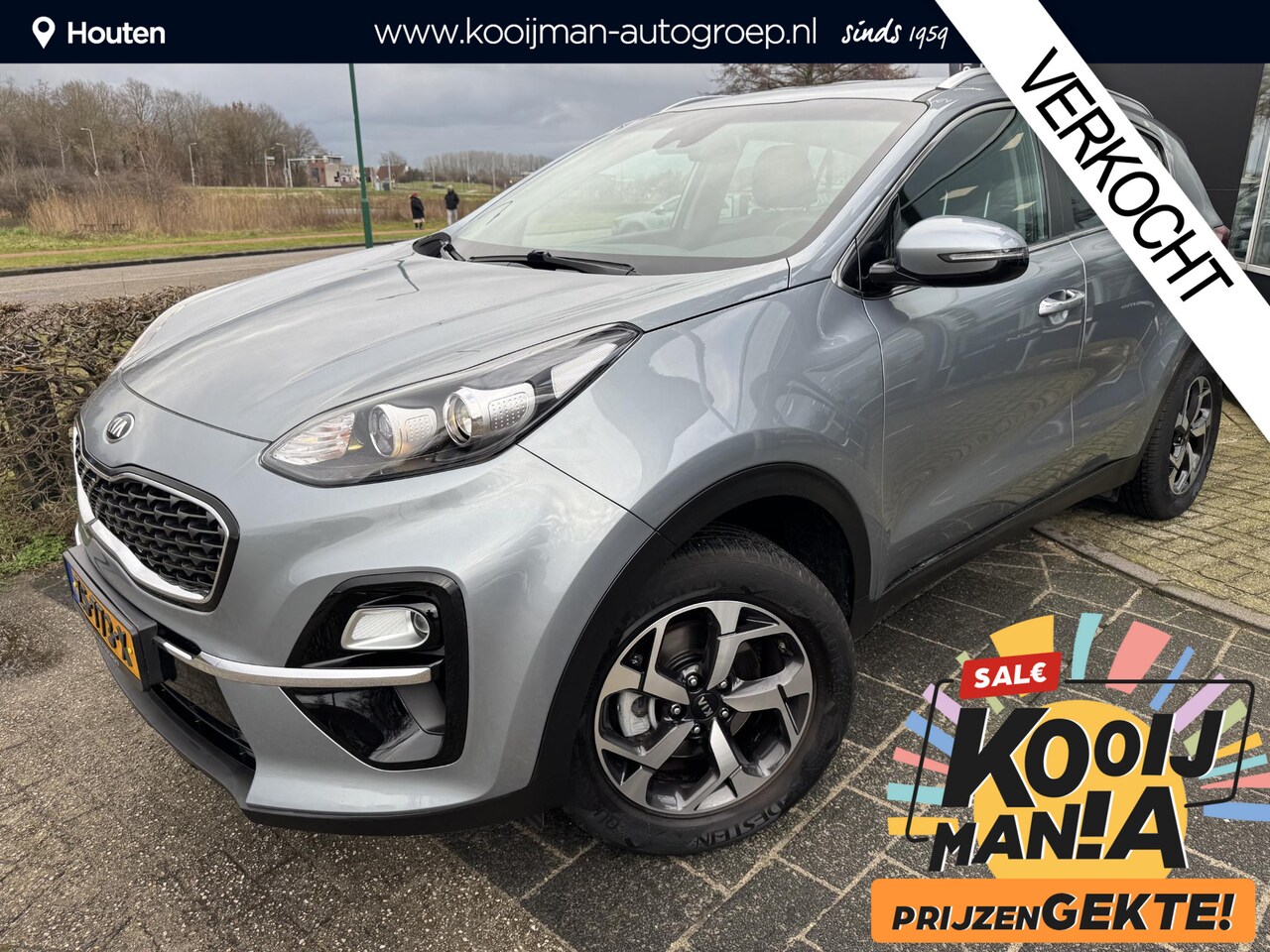 Kia Sportage - 1.6 GDI DynamicLine | Trekhaak | Dealeronderhouden | Navigatie | Sensoren en Camera | Appl - AutoWereld.nl
