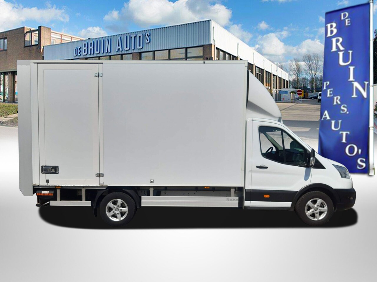Ford Transit - Laadklep Zijdeur Airco Cruise control PDC voor & achter Camera - AutoWereld.nl