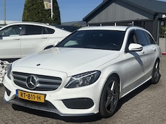 Mercedes-Benz C-klasse Estate - C200 D 2018 Wit Led AMG Styling EX BPM