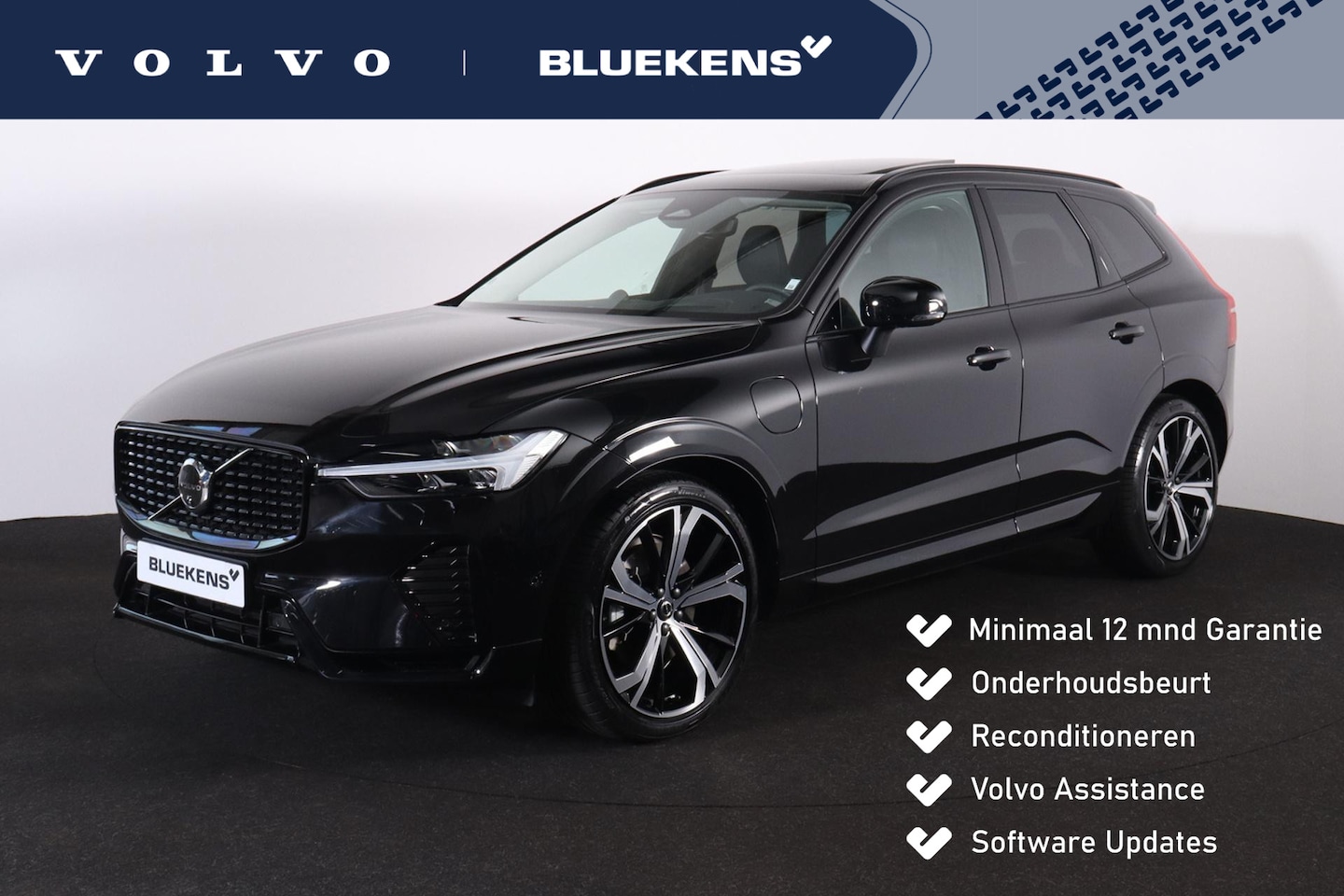 Volvo XC60 - T8 Recharge AWD Ultimate Dark - LONG RANGE - Luchtvering - Panorama/schuifdak - IntelliSaf - AutoWereld.nl