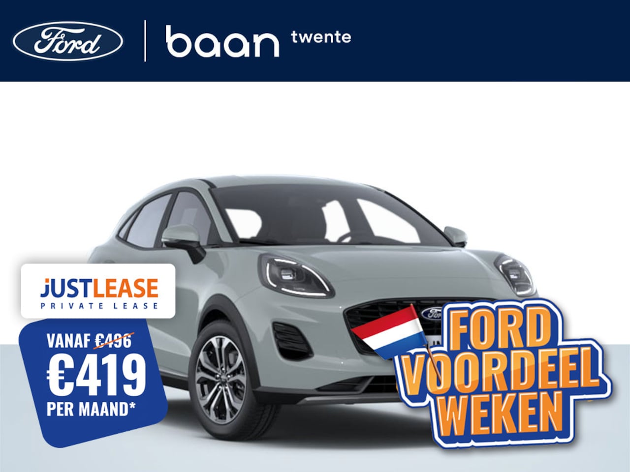 Ford Puma - 1.0 Hybrid 125 PK Titanium | € 4.000,- Ford Voordeel | Winter Pack | Camera | Cruise Contr - AutoWereld.nl