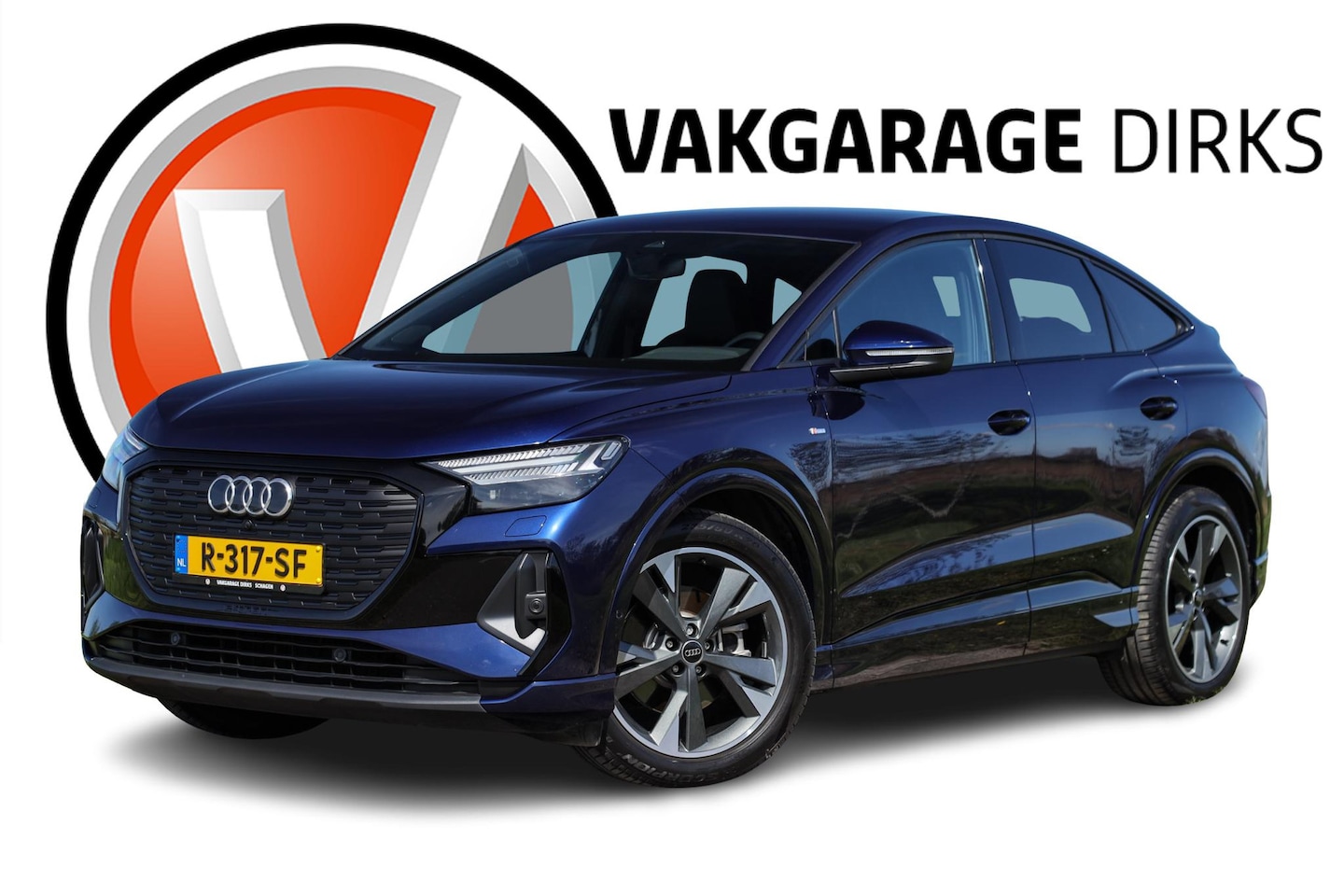 Audi Q4 Sportback e-tron - 2x S-Line ✅ Keyless ✅ Camera ✅ Warmtepomp - AutoWereld.nl