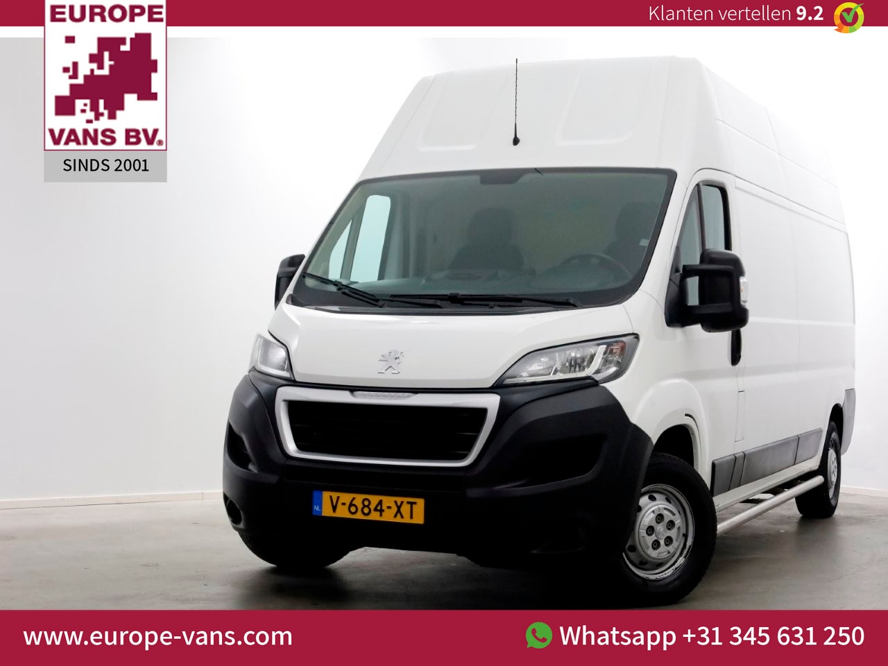 Peugeot Boxer - 2.2 BlueHDi 140pk E6 L3H3 Premium Airco/Camera 04-2019 - AutoWereld.nl