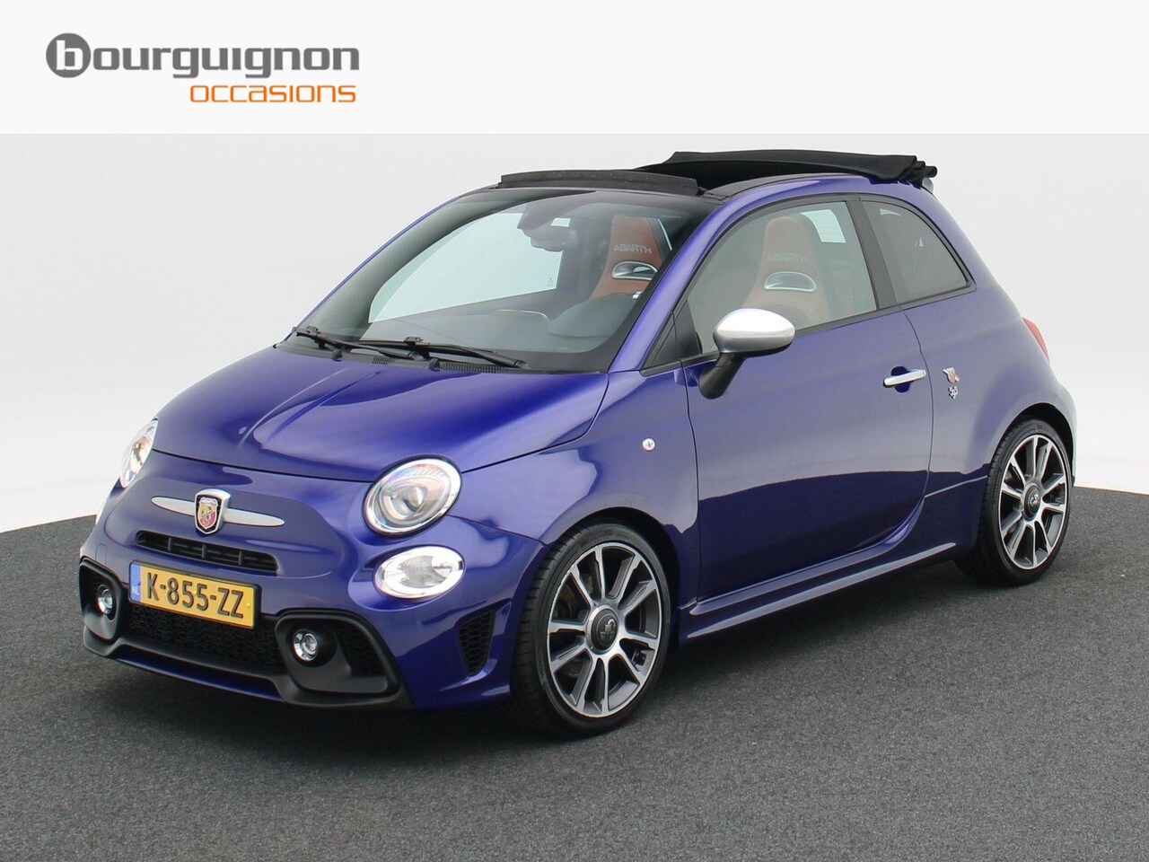 Fiat 500 C - 1.4 T-Jet 165 Pk Abarth Turismo | Climate Controle | Leder | Sportstoelen | Uconnect | 17 - AutoWereld.nl
