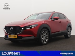Mazda CX-30 - 2.0 e-SkyActiv-X M Hybrid Luxury | Schuif-kantel dak | Leder | Trekhaak | 1e eigenaar | NL