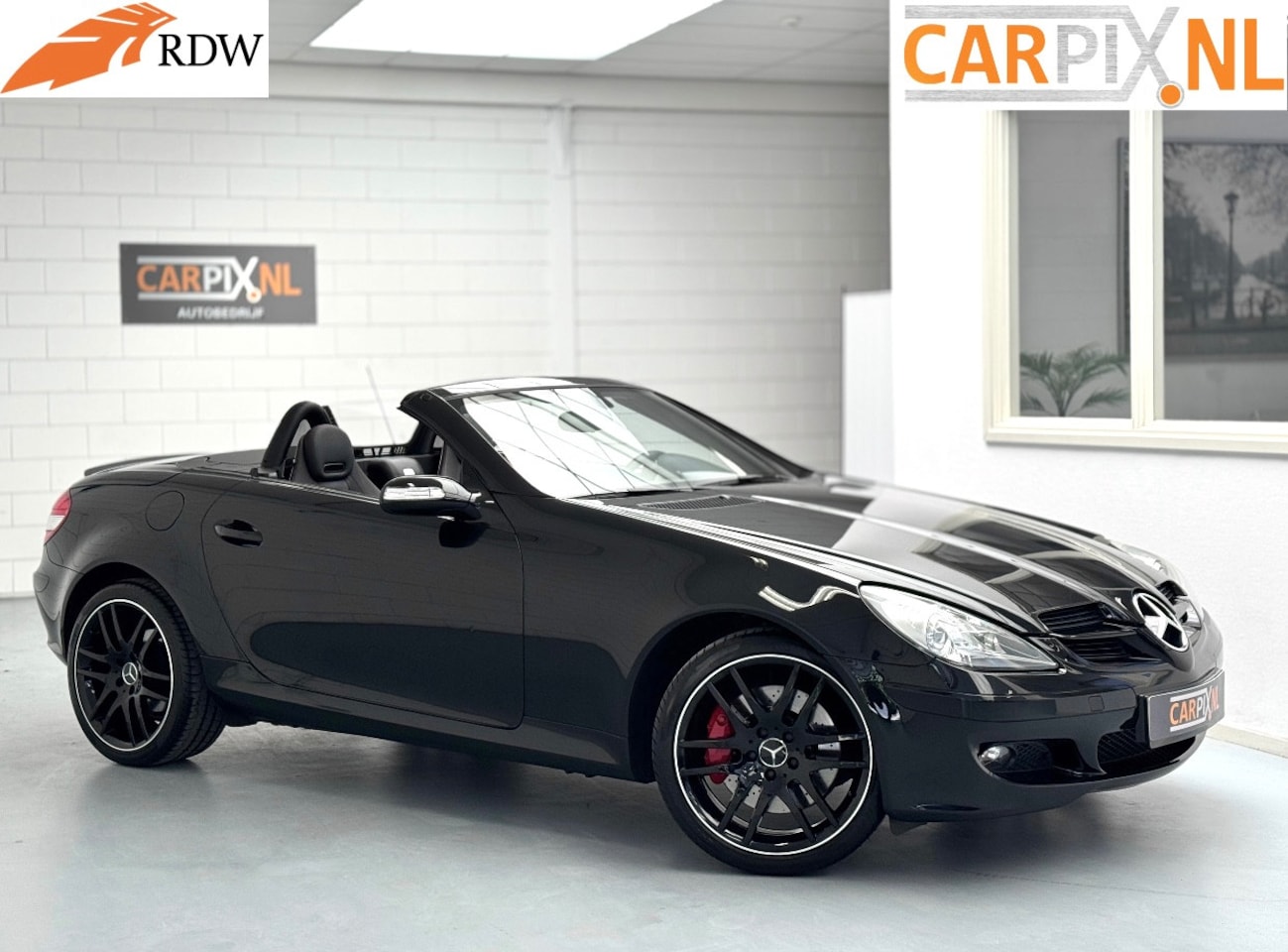 Mercedes-Benz SLK-klasse - 200 K. AMG styling, 18", Unieke auto, Hardtop - AutoWereld.nl