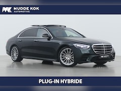 Mercedes-Benz S-klasse - 580 e Lang AMG Line | Emerald Green | Head-Up | Panorama/Schuifdak | Burmester Surround Au