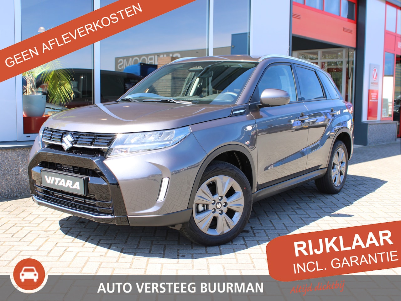 Suzuki Vitara - 1.4 Boosterjet Select Smart Hybrid Navigatie, Stoelverwarming, Climate control, Adaptieve - AutoWereld.nl