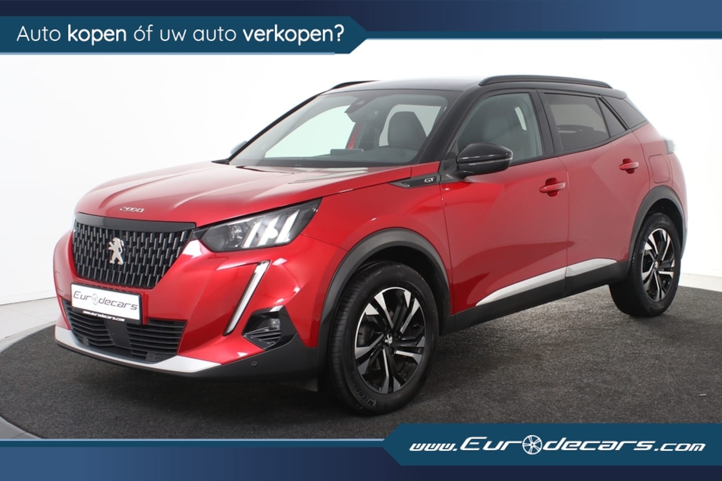 Peugeot 2008 - 1.2 PureTech GT-Line *1ste Eigenaar*Navigatie*Leer*Ambiente* - AutoWereld.nl