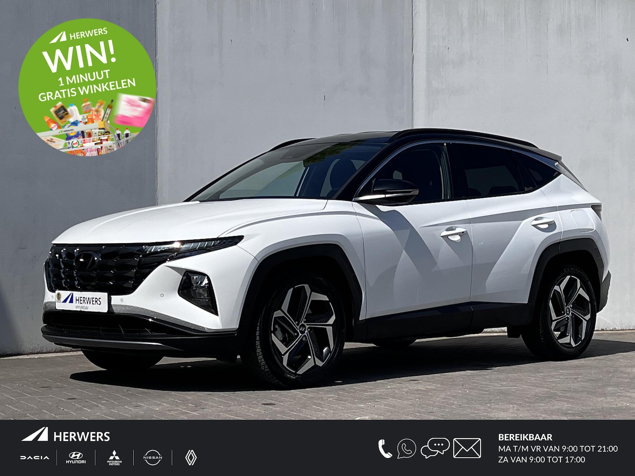 Hyundai Tucson - 1.6 T-GDI HEV 230PK Comfort Automaat / 1.650kg Trekgewicht / Dealer onderhouden / Navigati - AutoWereld.nl
