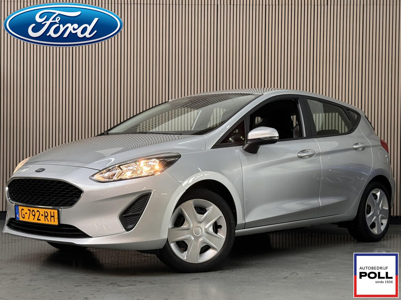 Ford Fiesta - 1.1 85pk Trend Navi Cruise Voorruitverwarming Apple Car play DAB+ Parkeersensoren 5drs - AutoWereld.nl