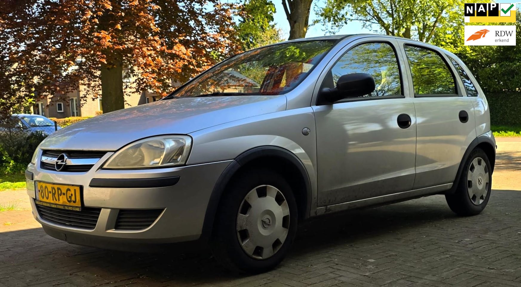 Opel Corsa - 1.2-16V Rhythm MET AIRCO, ELEK. RAMEN, CENTRALE VERGENDELING EN MEER! - AutoWereld.nl
