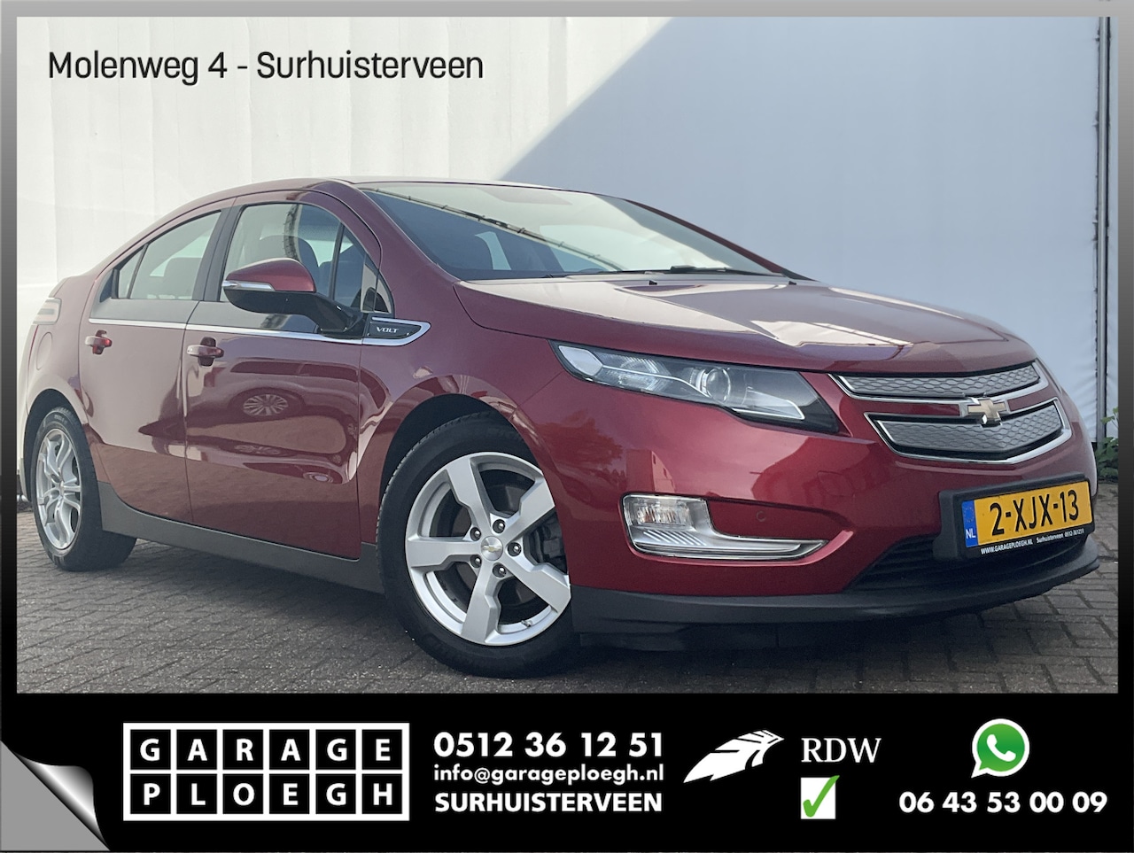 Chevrolet Volt - 1.4 LTZ PHEV Bose Leder Stoelverw Nav/Cam Voll.Onderhouden! - AutoWereld.nl