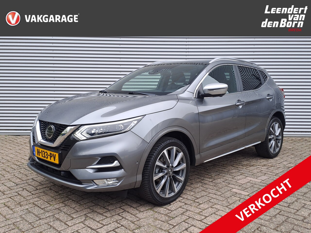 Nissan Qashqai - 1.3 DIG-T Tekna + | Leer | Pano Dak | Navi | 360 Camera - AutoWereld.nl
