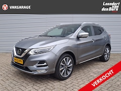 Nissan Qashqai - 1.3 DIG-T Tekna + | Leer | Pano Dak | Navi | 360 Camera