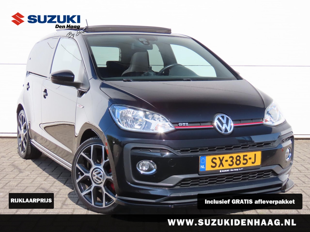 Volkswagen Up! - 1.0 GTI ORIGINEEL NL GELEVERD DEALER ONDERHOUDEN / FULL OPTIONS / PANORAMA CAMERA - AutoWereld.nl