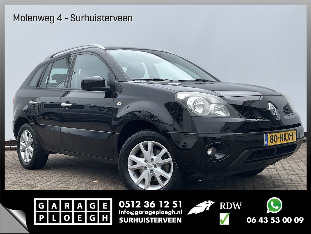 Renault Koleos - 2.5 172pk Dynamique Pack Nav/Cruise Keyless Voll.Onderhouden! - AutoWereld.nl