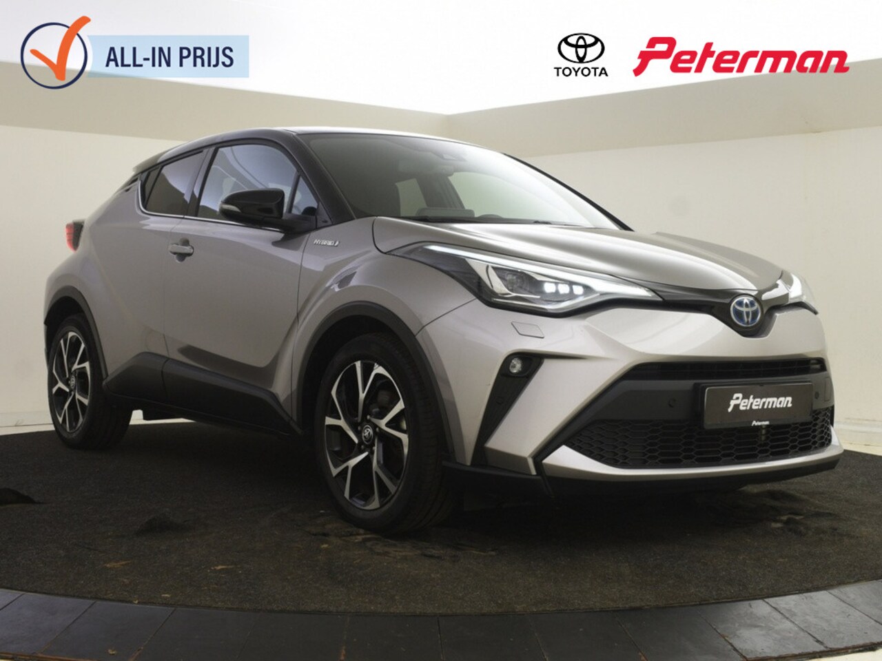 Toyota C-HR - 1.8 Hybrid Bi Tone | Stuur en Stoelverwarming | BLS | Parkeersen - AutoWereld.nl