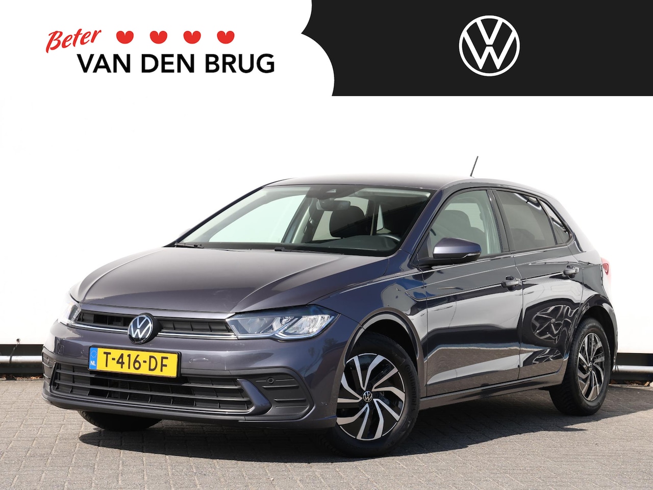 Volkswagen Polo - 1.0 TSI Life Business 95pk | LED | Climate control | Cruise control | Navigatie | Stoelver - AutoWereld.nl